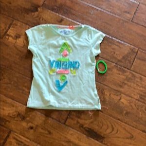 Vingino  T shirt girls size8 from Italy & bracelet
